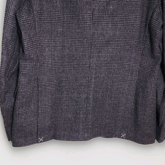 NEW Ralph Lauren Purple Label Blazer 46 R Hadley Hand Tailored Plaid Wool Jacket - Picture 14 of 16